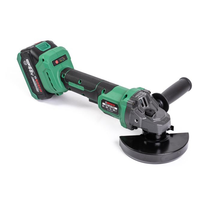 Безщітковий акумуляторний набір Bosch 4в1 (Гайковерт + Шуруповерт + Перфоратор + УШМ) Набір Бош з 3 АКБ по 48V та насадки