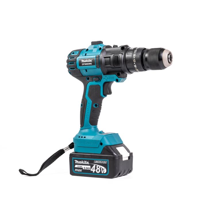 Акумуляторний багатофункціональний набір Makita 7в1 DF500DWE (48V, 6Ah) Мультитул Макіта з кейсом та 2 АКБ