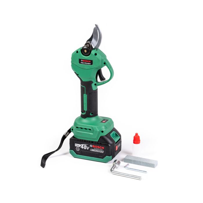 Безщітковий акумуляторний набір Bosch 6в1 (Гайковерт, Шуруповерт, Перфоратор, Секатор, Пила, УШМ) Бош 4 АКБ(48V) та насадки