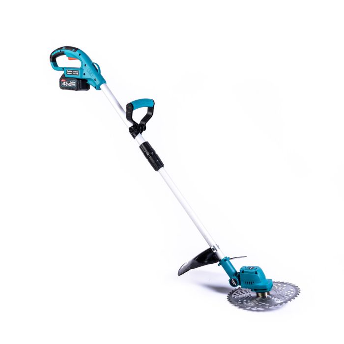 Коса аккумуляторная бесщеточная Makita DUR365ZLX (48V 6Ah) АКБ триммер садовый с 2 аккумуляторами Макита