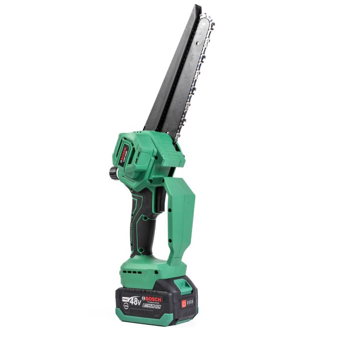 Безщітковий акумуляторний набір Bosch 6в1 (Гайковерт, Шуруповерт, Перфоратор, Секатор, Пила, УШМ) Бош 4 АКБ(48V) та насадки