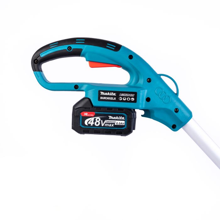 Коса аккумуляторная бесщеточная Makita DUR365ZLX (48V 6Ah) АКБ триммер садовый с 2 аккумуляторами Макита