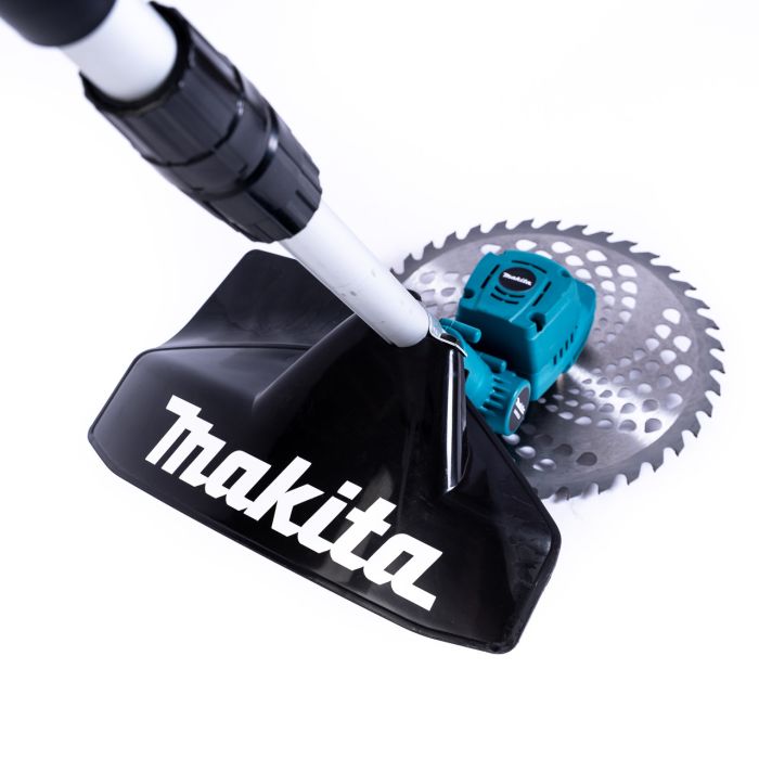 Коса аккумуляторная бесщеточная Makita DUR365ZLX (48V 6Ah) АКБ триммер садовый с 2 аккумуляторами Макита