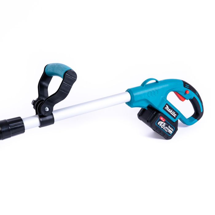 Коса аккумуляторная бесщеточная Makita DUR365ZLX (48V 6Ah) АКБ триммер садовый с 2 аккумуляторами Макита