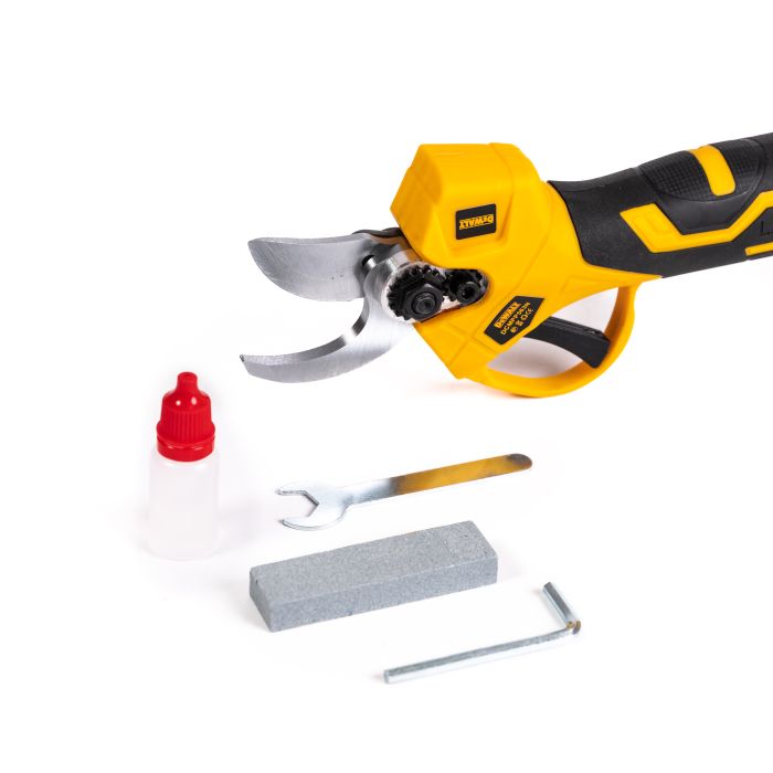 Набір DeWalt 5в1 (Секатор, Пила 20см, Повітродувка, Тример, Висоторіз + штанга 2.5м) Набір садовий Деволт 36V