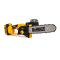 Ланцюгова акумуляторна пила DeWalt DCM589X2 (48V, 6Ah) Пила Деволт 30см безщіткова + 2 АКБ в наборі