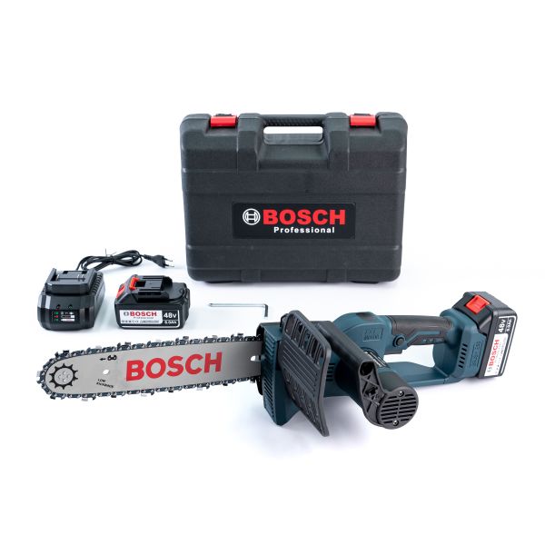 Акумуляторна безщіткова пила Bosch UniversalChain 48 (48V 6 Ah) АКБ ланцюгова пила Бош 30 см із подаванням змащення