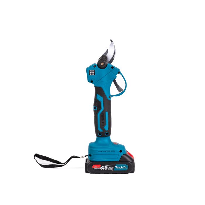 Набір Makita 3в1 (Тример UR156DWAE, Пила DUC155Z, Секатор DMT55BL) Набір садових інструментів Макіта + 2АКБ (48V 6Ah)