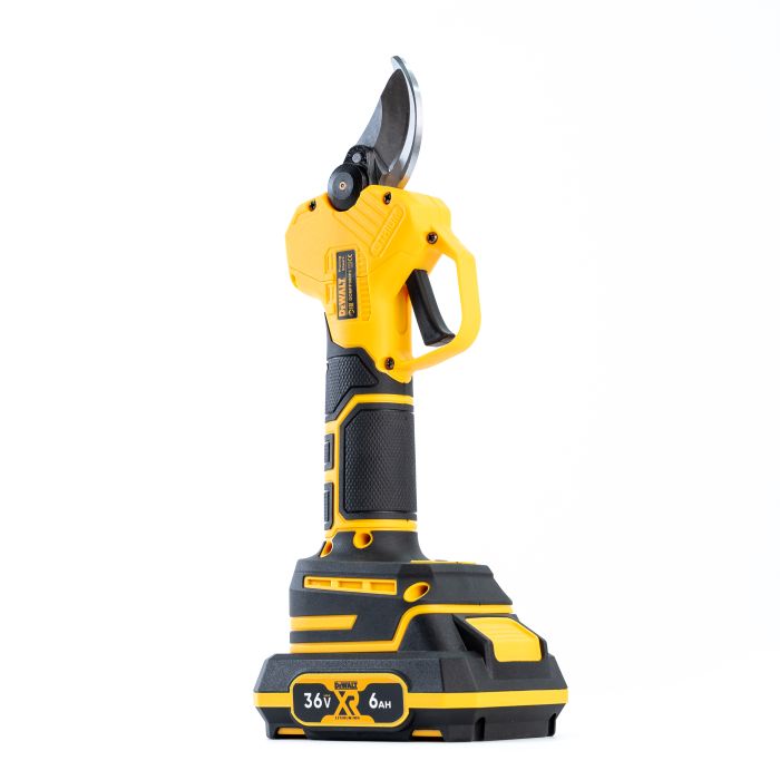 Бесщеточный аккумуляторный секатор DeWalt DCMPP580P2 (36V, 6AH) Садовый АКБ секатор Девольт с резом 30 мм