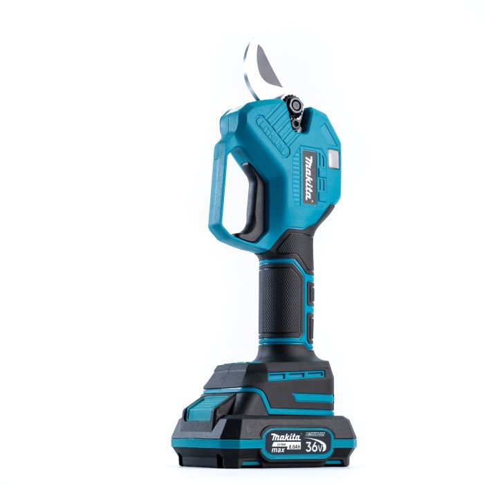 Безщітковий акумуляторний секатор Makita DUP386 (36 V, 6 AH) Потужний садовий АКБ-секатор Макіта 35 мм