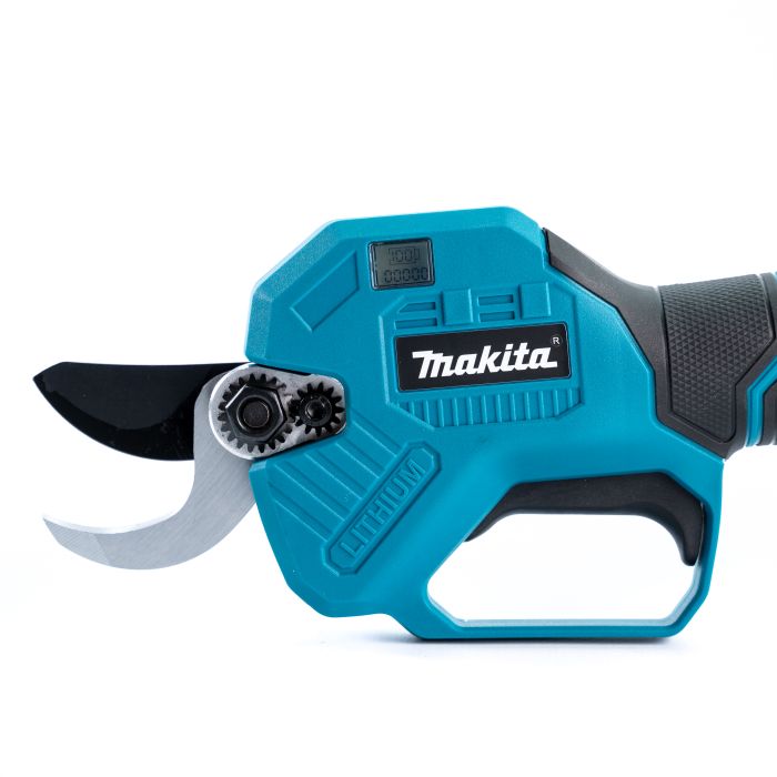 Безщітковий акумуляторний секатор Makita DUP386 (36 V, 6 AH) Потужний садовий АКБ-секатор Макіта 35 мм
