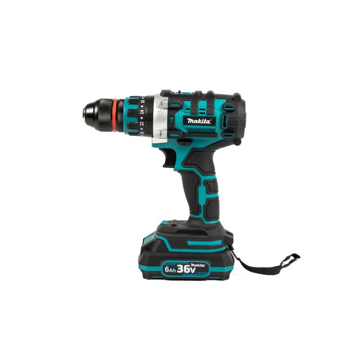 Ударний акумуляторний шуруповерт Makita DTW 488 (36V, 6Ah) Безщітковий шуруповерт Макіта з патроном 13мм та набором насадок