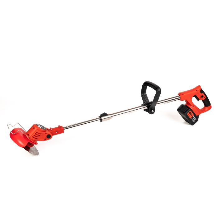 Акумуляторна садова коса Husqvarna T30-P4A KIT2 (48V, 5Ah) Тример Хускварна з 2 АКБ та телескопічною штангою 102см