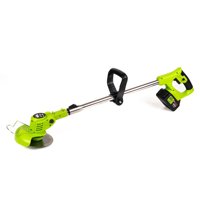 Акумуляторна коса Bosch EasyGrassCut 48V-150LE (48V, 5Ah) Тример Бош садовий + телескопічна штанга 102см та 2 АКБ