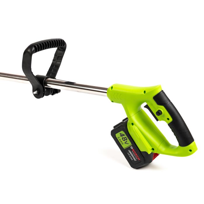 Акумуляторна коса Bosch EasyGrassCut 48V-150LE (48V, 5Ah) Тример Бош садовий + телескопічна штанга 102см та 2 АКБ