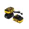 Акумуляторний ударний шуруповерт DeWalt DCD1007WW2T (48V, 6Ah, патрон 13мм) Потужний безщітковий шуруповерт Деволт з ручкою