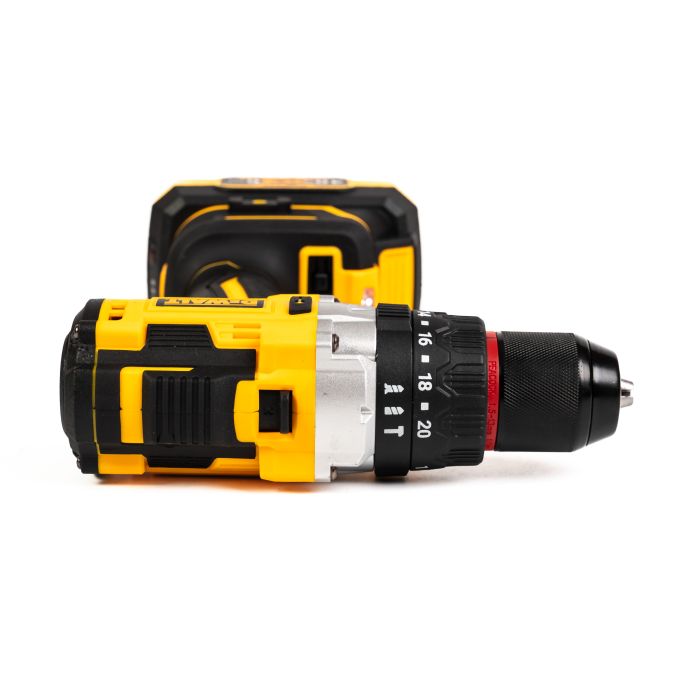 Акумуляторний ударний шуруповерт DeWalt DCD1007WW2T (48V, 6Ah, патрон 13мм) Потужний безщітковий шуруповерт Деволт з ручкою
