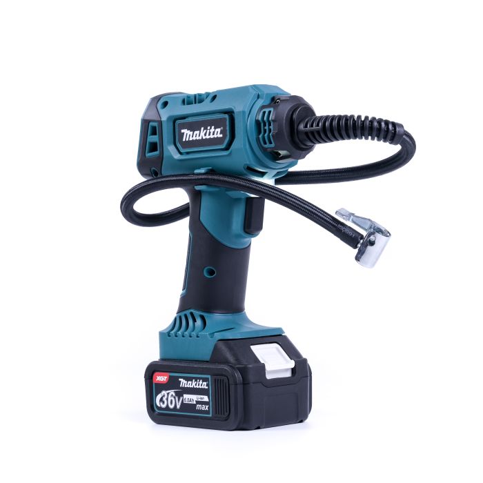 Автомобильный компрессор Makita DMP185Z (36V, 6Ah) Бесщеточный аккумуляторный компрессор Макита для авто 12V 