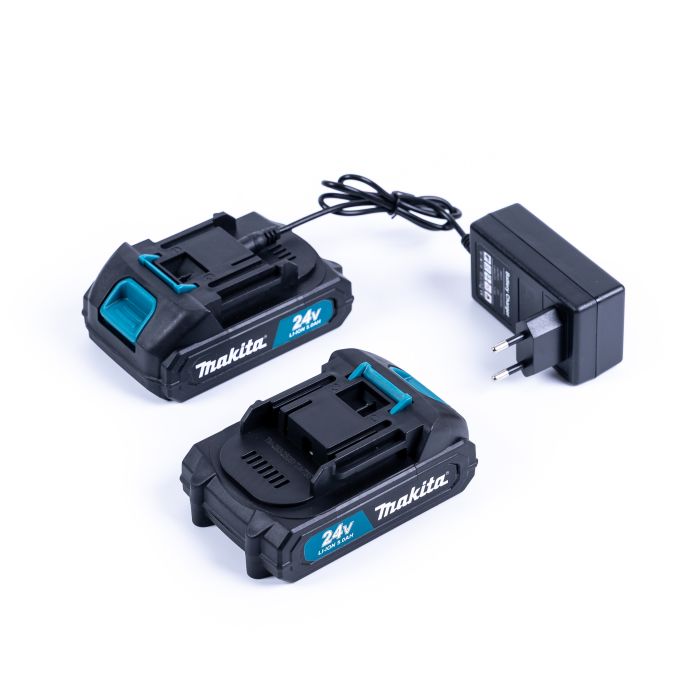 Аккумуляторная сабельная пила Makita JR-240 (24V, 5Ah) Ножовка Макита по дереву и металлу c 2 АКБ