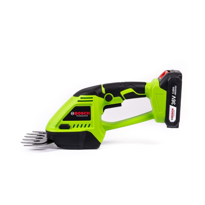 Акумуляторні ножиці-кущоріз Bosch EasyShear 36 (36V, 5 Ah) Садові АКБ ножиці Бош для трави та кущів