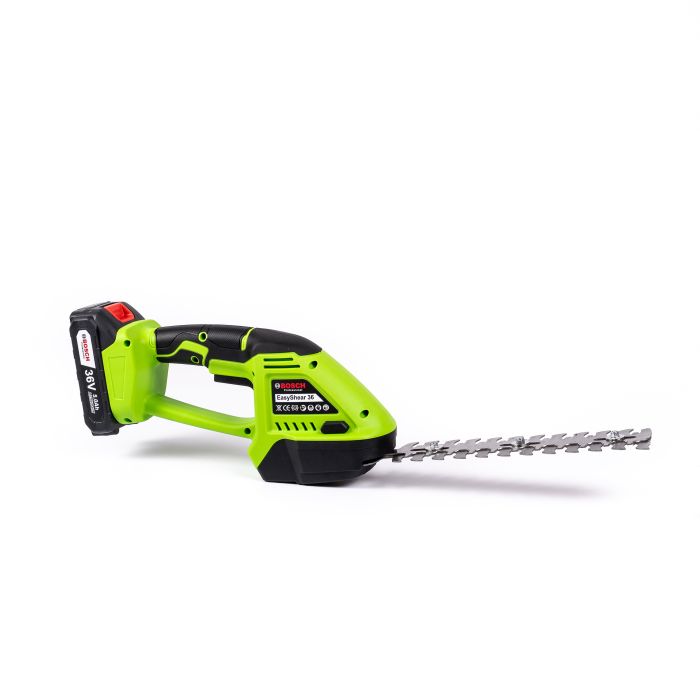 Акумуляторні ножиці-кущоріз Bosch EasyShear 36 (36V, 5 Ah) Садові АКБ ножиці Бош для трави та кущів