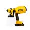 Краскопульт аккумуляторный DeWalt DCE550N 36V Пульверизатор Деволт с 2 АКБ, с регулировкой для покраски
