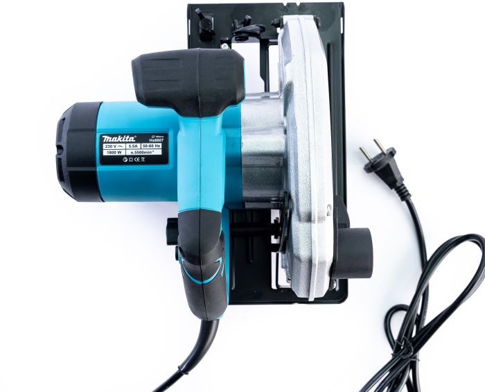 Электрическая циркулярная дисковая пила Makita HS6607 (1800 Вт, 5500 об/мин) Циркулярка Макита 185мм