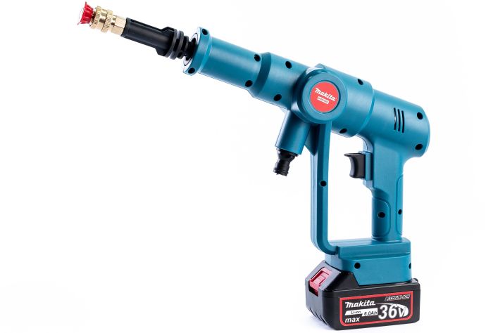 Безщіткова акумуляторна мийка Makita DHW160Z (36V, 6Ah,36 БАР) Портативна ручна АКБ мінімийка Макіта