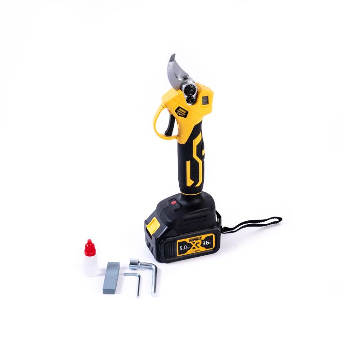 Набор DeWalt 3в1 (36V 5Ah) Мини пила DCMPH525P1 + Секатор DCMPP563N + телескопическая штанга 3м + Высоторез