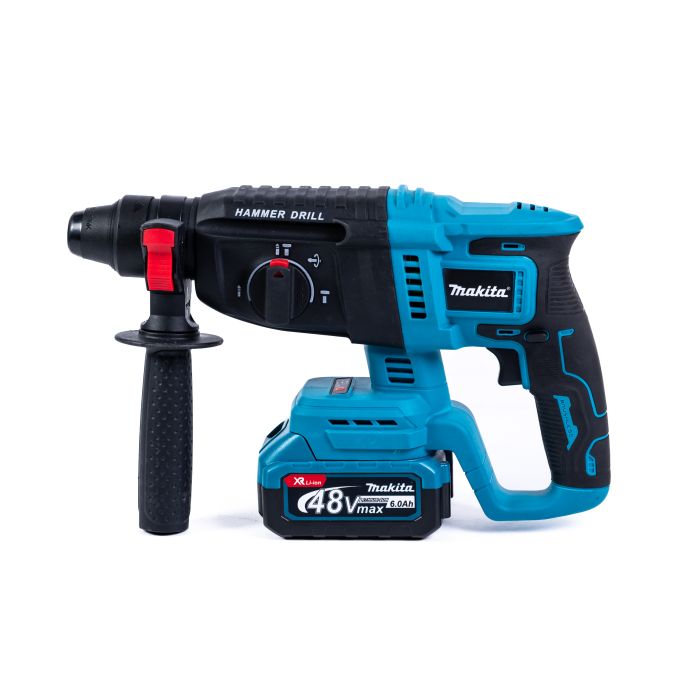Комплект аккумуляторный 5в1 Makita 48V (Гайковерт + Шуруповерт+ УШМ+ Перфоратор+ Циркулярка) Набор Макита + 3 АКБ