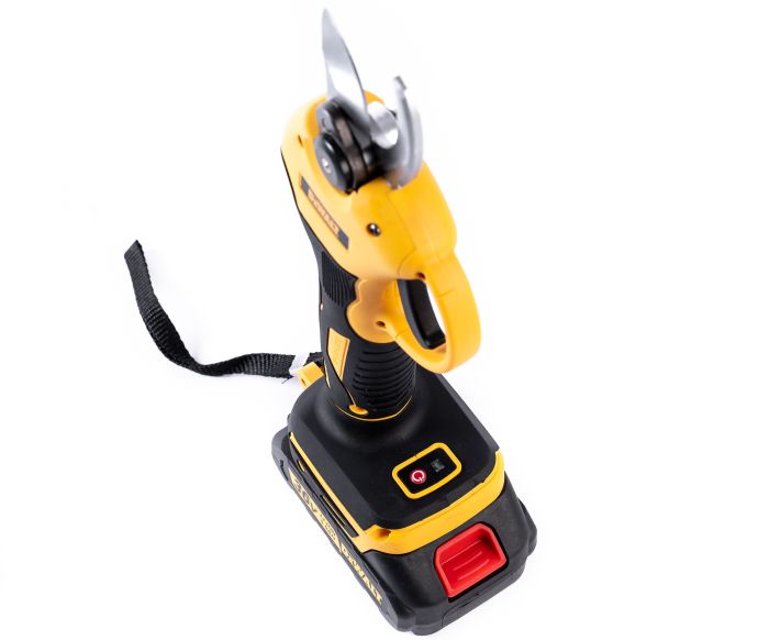 Секатор акумуляторний DeWalt DCMPPS69P2 (36V, 5Ah) Безщітковий АКБ секатор Девольт для гілок і кущів