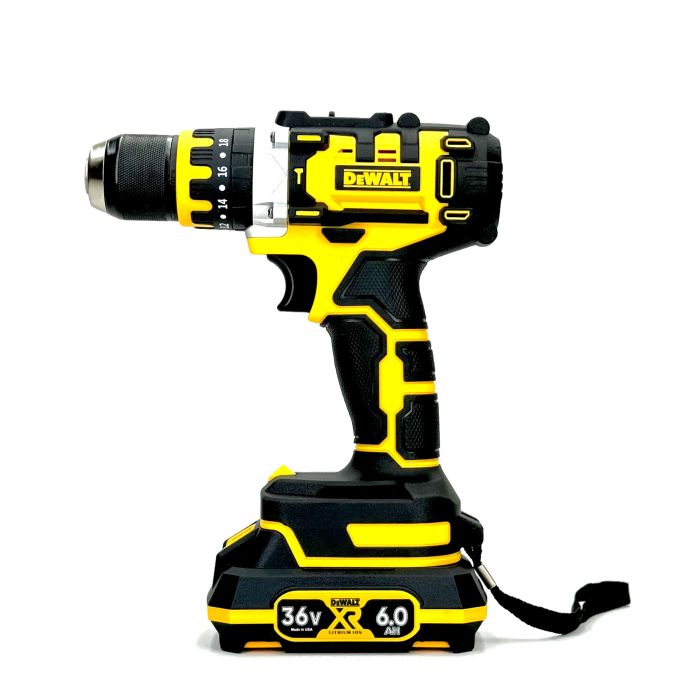 Аккумуляторный ударный дрель-шуруповерт DeWalt DCD996P1 (36V, 6AH) с металлическим патроном 10 мм Деволт