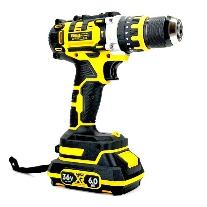 Аккумуляторный ударный дрель-шуруповерт DeWalt DCD996P1 (36V, 6AH) с металлическим патроном 10 мм Деволт