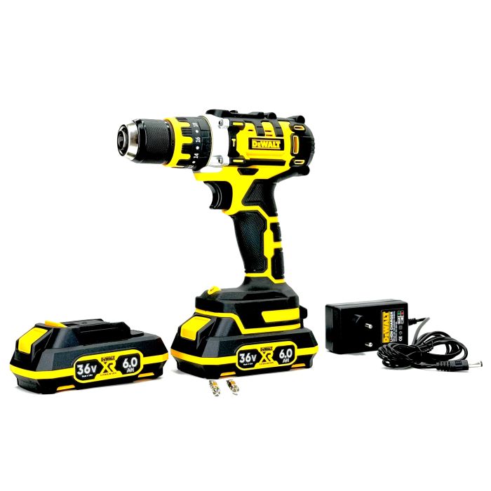 Аккумуляторный ударный дрель-шуруповерт DeWalt DCD996P1 (36V, 6AH) с металлическим патроном 10 мм Деволт