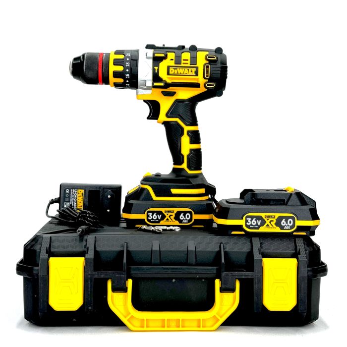 Акумуляторний ударний шуруповерт DeWalt DCD996P2 (36V, 6AH) Безщітковий шуруповерт Девольт з патроном 13 мм