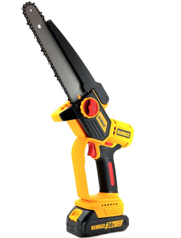 Безщіткова акумуляторна мініпила DeWalt DCMPS520P1 (36V,5AH) 20 см Пила девольт з автоматичним мастилом