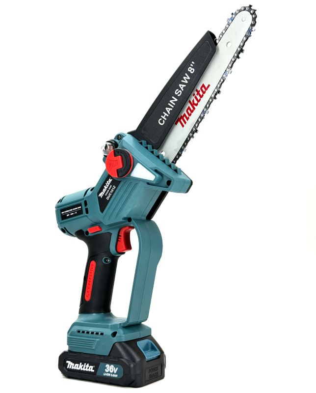 Бесщеточная аккумуляторная пила Makita 20см DUC101Z 36V Пила Макита с индикатором и автоматической смазкой