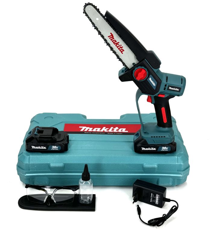 Бесщеточная аккумуляторная пила Makita 20см DUC101Z 36V Пила Макита с индикатором и автоматической смазкой