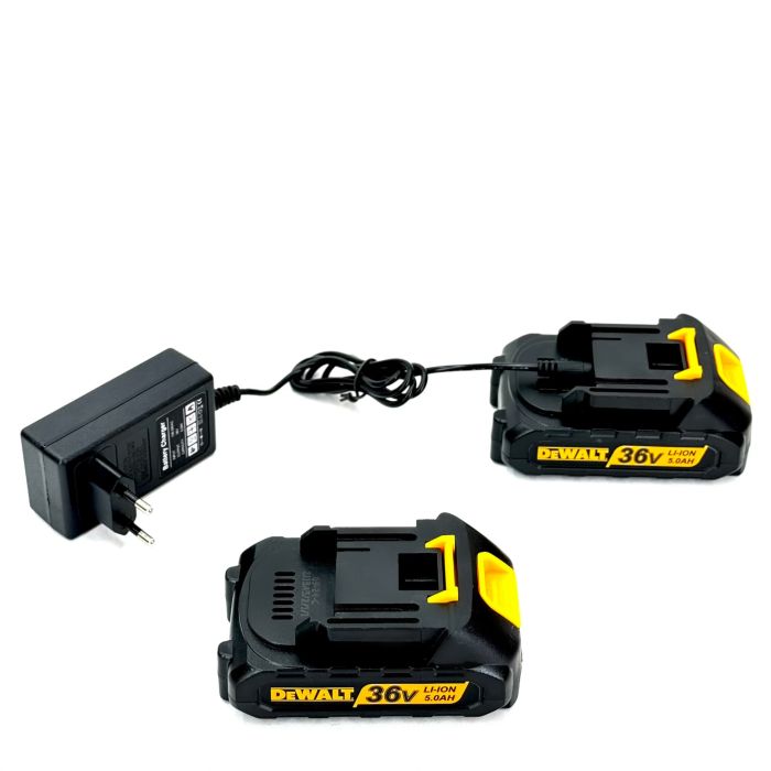 Безщіткова акумуляторна мініпила DeWalt DCMPS520P1 (36V,5AH) 20 см Пила девольт з автоматичним мастилом