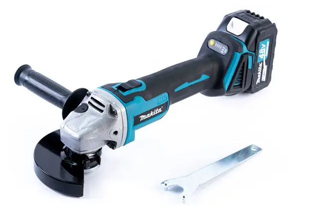 Безщітковий акумуляторний набір Makita 3в1 48V Шуруповерт DHP485BL+перфоратор DHR330Z+Болгарка DGA554ZL