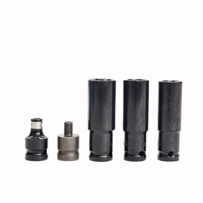 Безщітковий акумуляторний ударний гайковерт Makita TW005GM (48V, 6AH) Потужний гайковерт Макіта з насадками