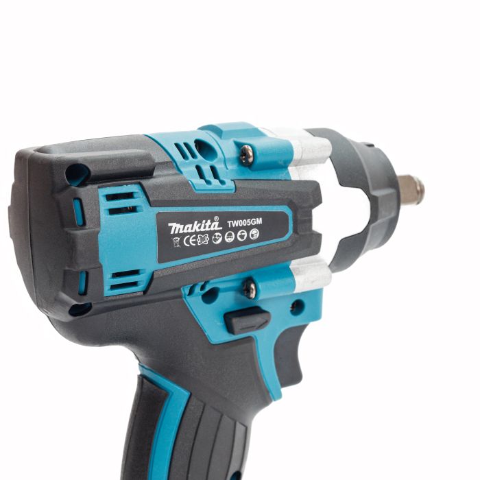Безщітковий акумуляторний ударний гайковерт Makita TW005GM (48V, 6AH) Потужний гайковерт Макіта з насадками