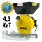 Зернодробилка DeWalt DWS 4300 (4.3 кВт, 280 кг/ч). Кормоизмельчитель для зерна и початков кукурузы