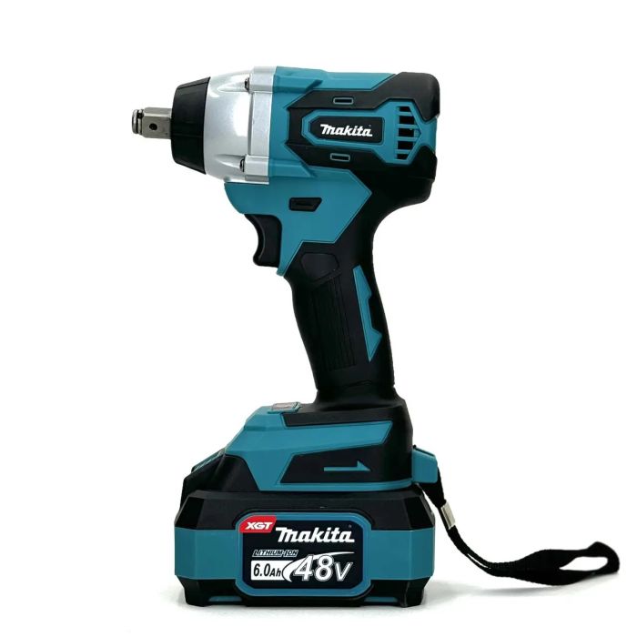 Безщітковий акумуляторний гайковерт Makita DTW701Z (48V, 6AH) Потужний ударний гайковерт Макіта в кейсі