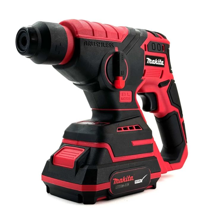 Акумуляторний перфоратор Makita 36V-Li Compact Red (36V, 6Ah) Безщітковий перфоратор Макіта з набором