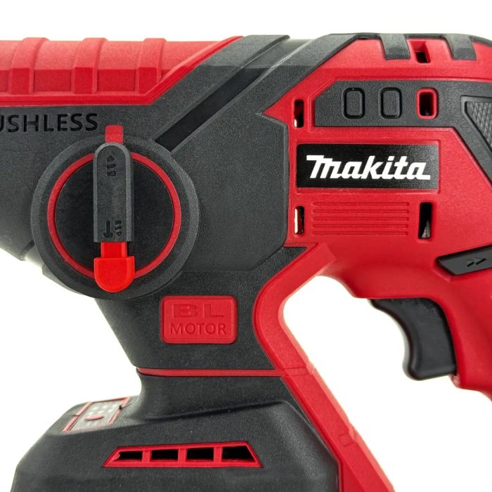 Акумуляторний перфоратор Makita 36V-Li Compact Red (36V, 6Ah) Безщітковий перфоратор Макіта з набором