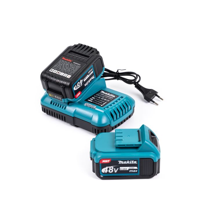 Акумуляторний безщітковий шуруповерт Makita DHP501RTE (48V, 6Ah) Шуруповерт ударний Макіта 13 мм з насадками в кейсі