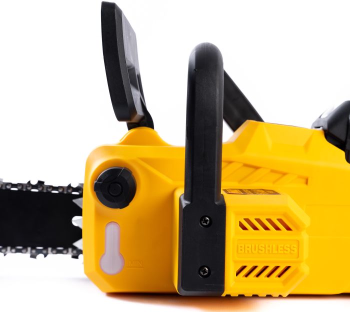 Акумуляторна безщіткова ланцюгова пила DeWalt DCVCS574X1 (48V,12Ah) с 2 АКБ ланцюгова пила Девольт із шиною 45 см