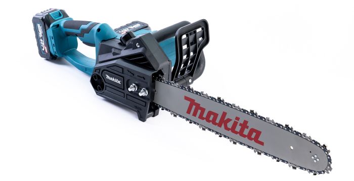 Акумуляторна пила Makita DUC360Z (48V, 6 Ah) Безщіткова пила Макіта із шиною 40 см і з безключовим натягуванням